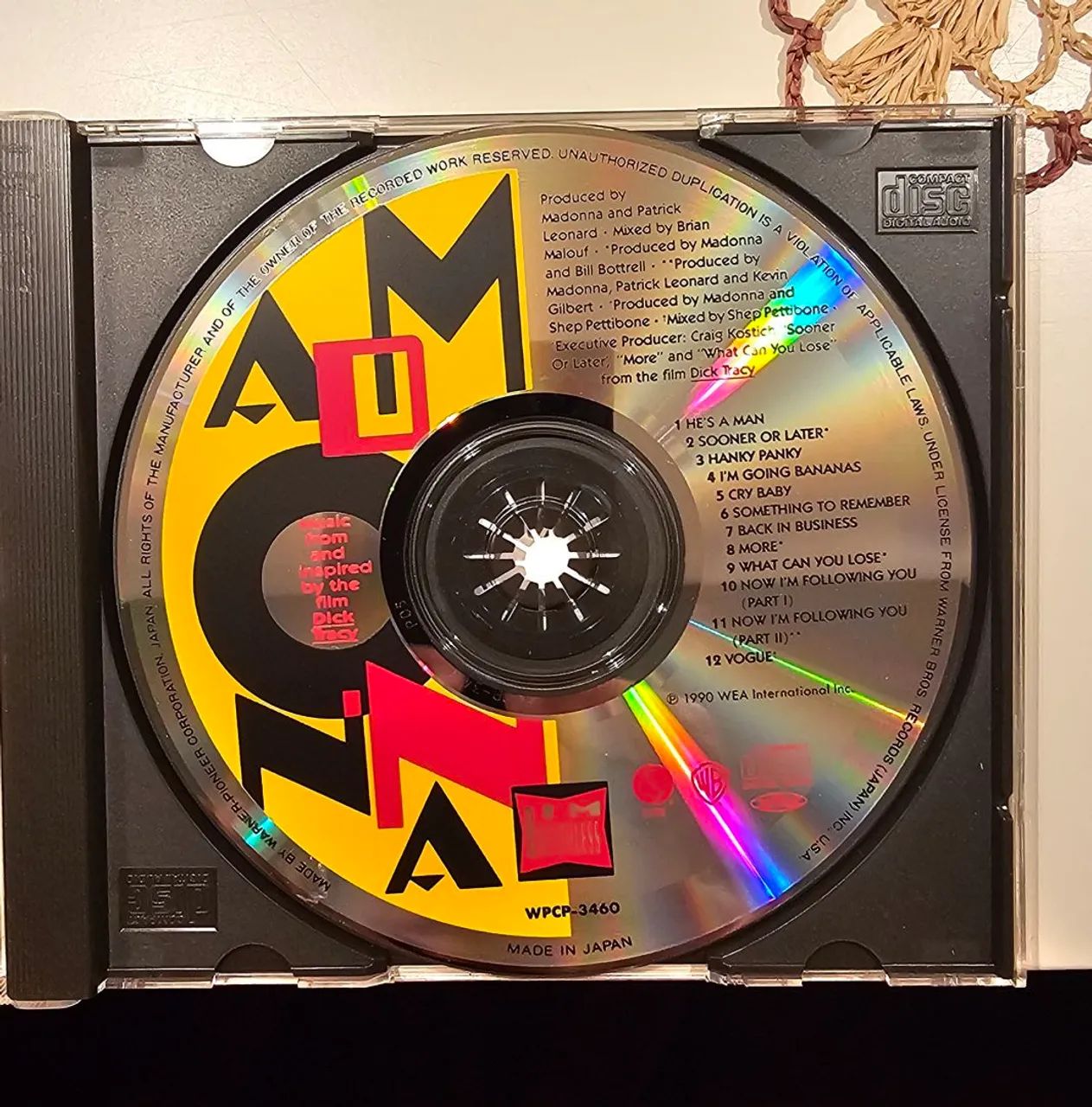 CD Madonna I'm breathless (importado) - Foto 3