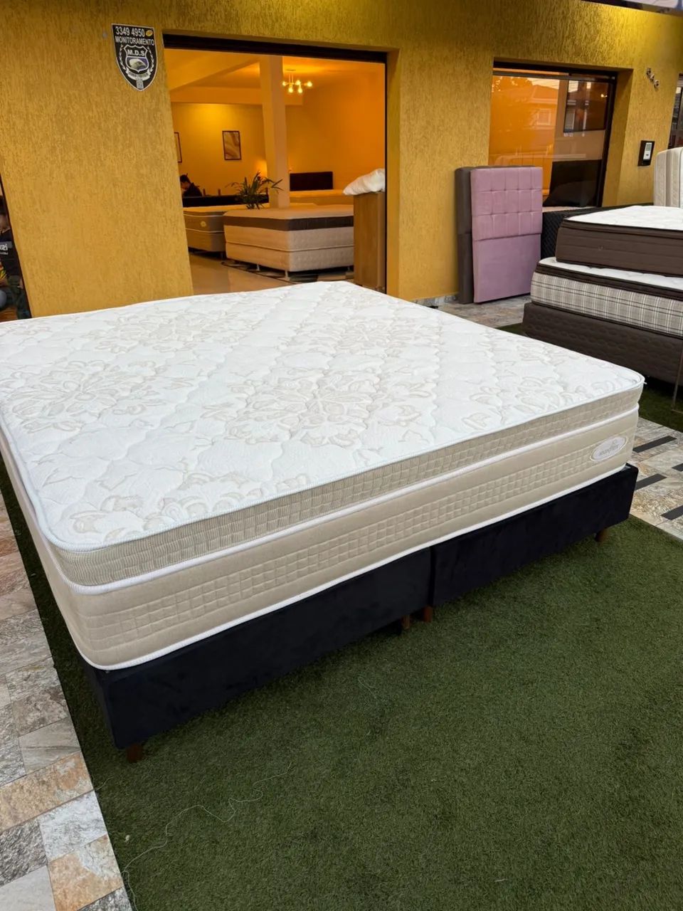 Cama KING MAXFLEX SEMINOVA TOP - Entregamos!  - Foto 3