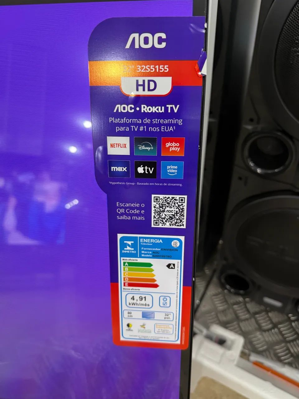 Tv Smart Aoc Roku 32P  - Foto 4