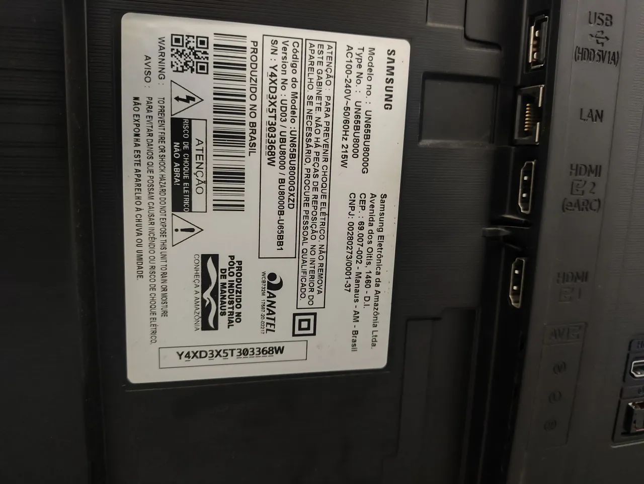Tv Samsung 65 polegadas 4k SMART  - Foto 4
