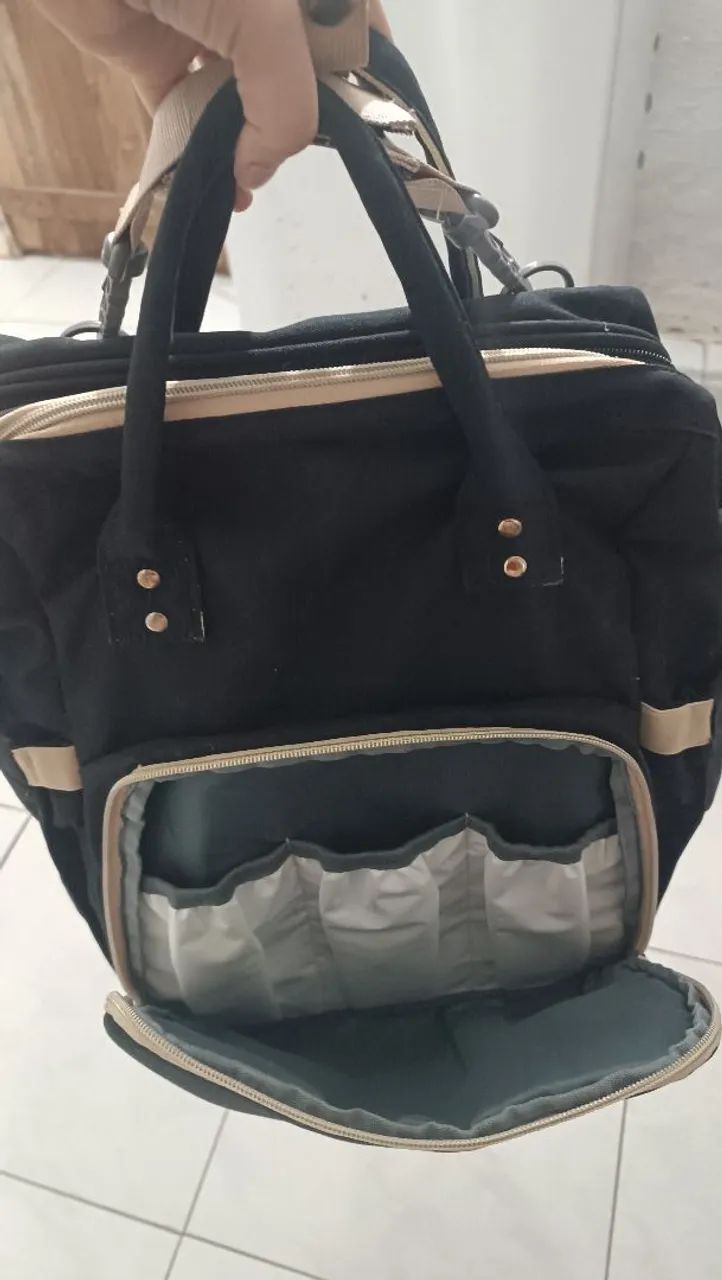 Vendo bolsa maternidade multifuncional 3 em 1  - Foto 3