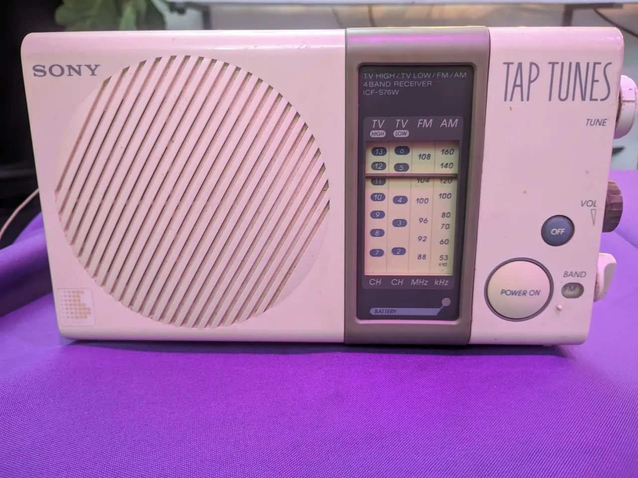 Rádio antigo sony - Foto 2
