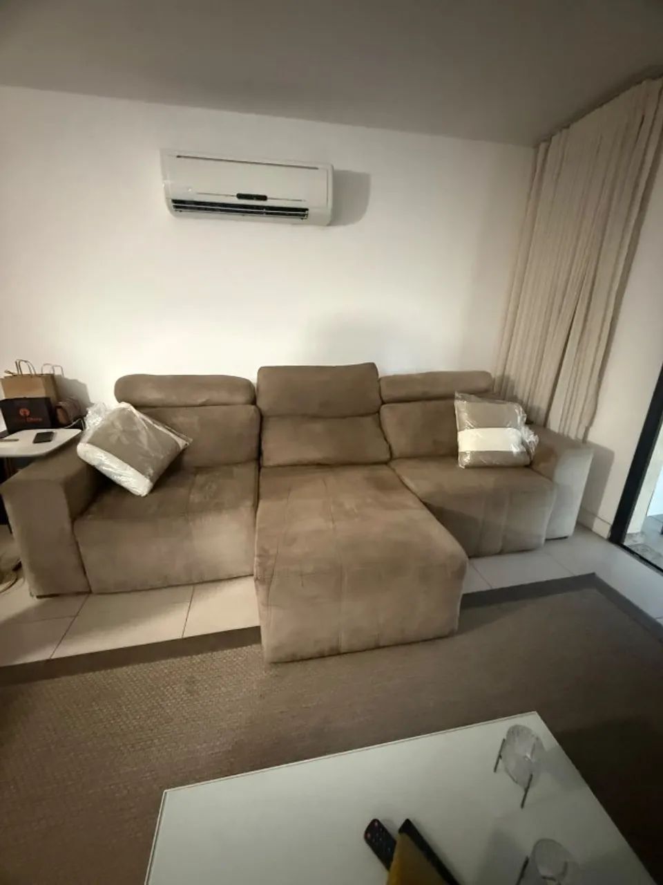 Sofá retrátil + mesa de centro - Foto 2