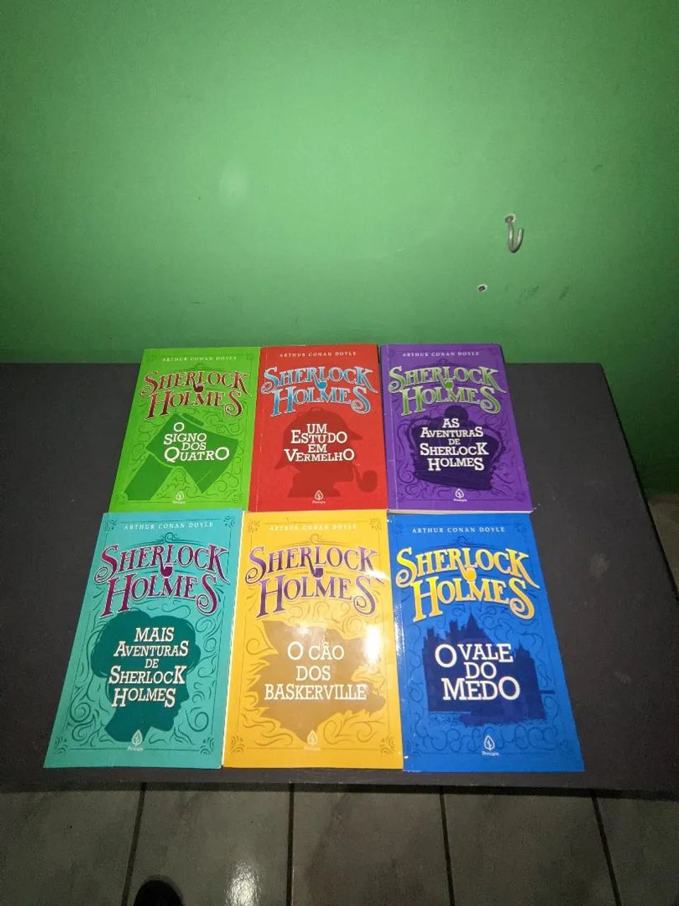 BOX DE LIVROS DO SHERLOCK HOLMES  - Foto 3