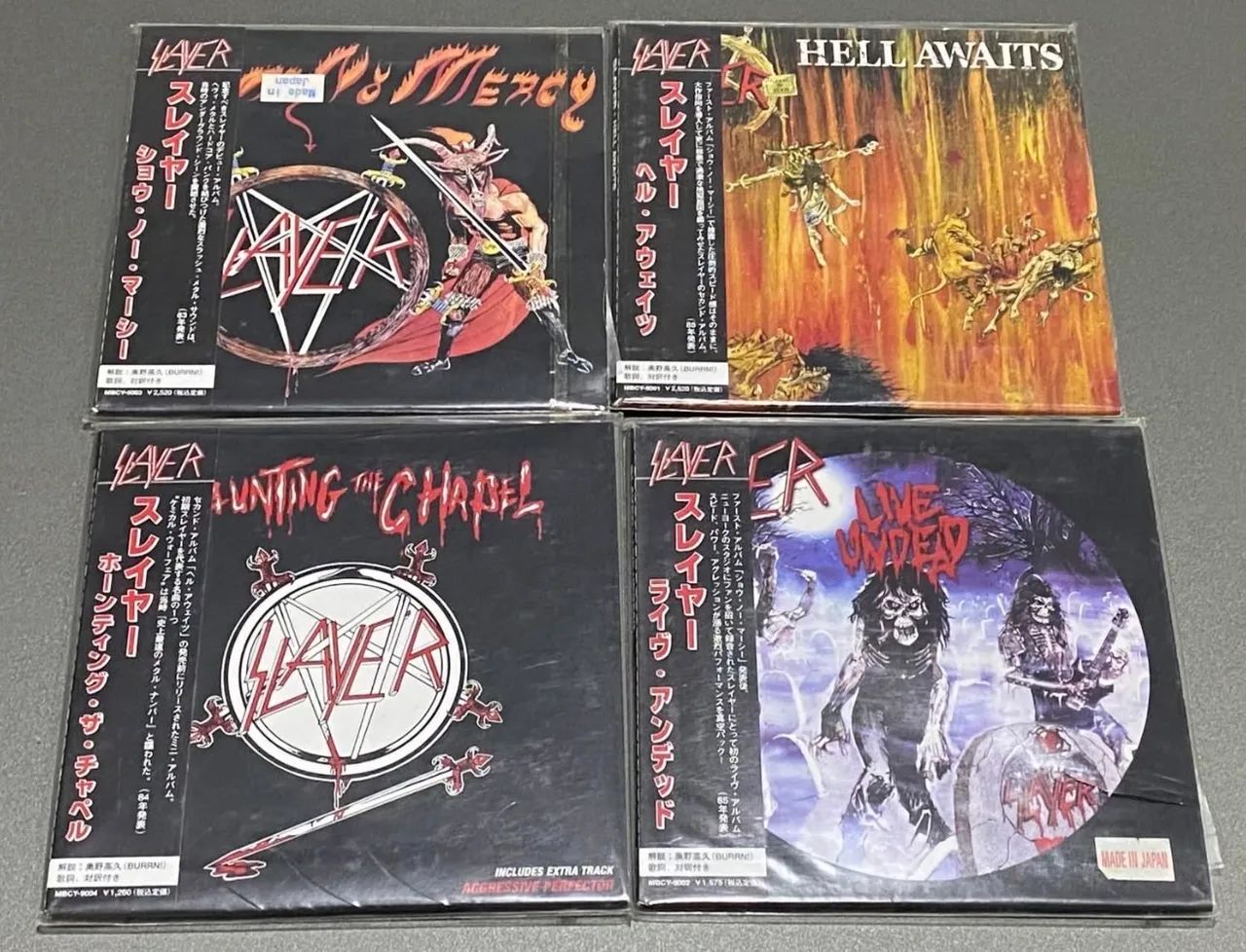 Mini LPs Slayer  cds raros importados 