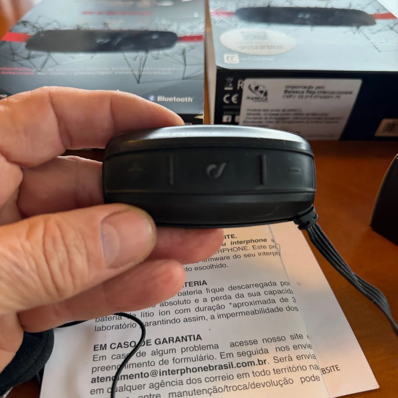 Intercomunicador Bluetooth Interphone shape - Foto 5