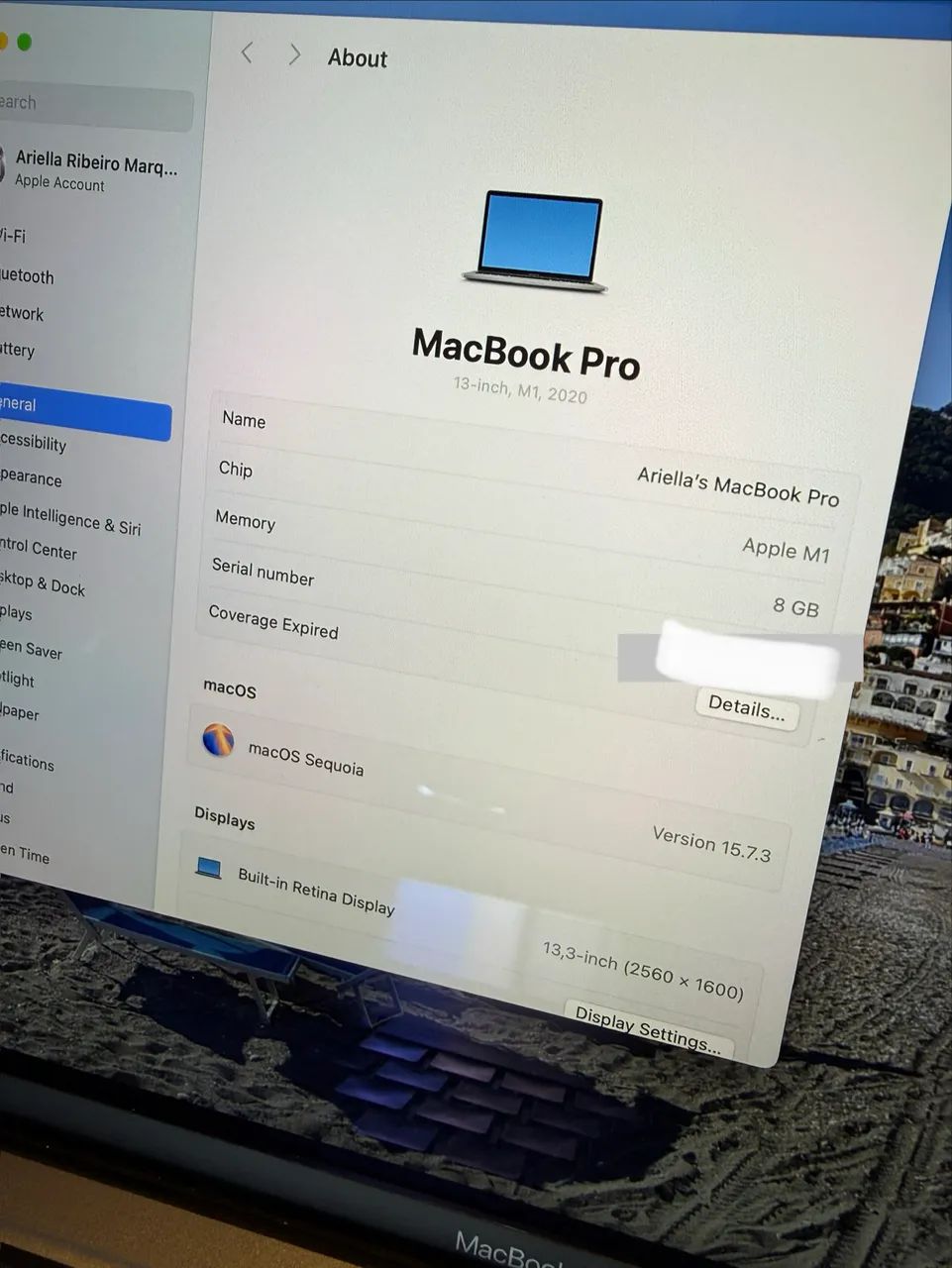 Macbook Pro M1 A2338 8Gb / 512gb - Bateria com defeito - Foto 2