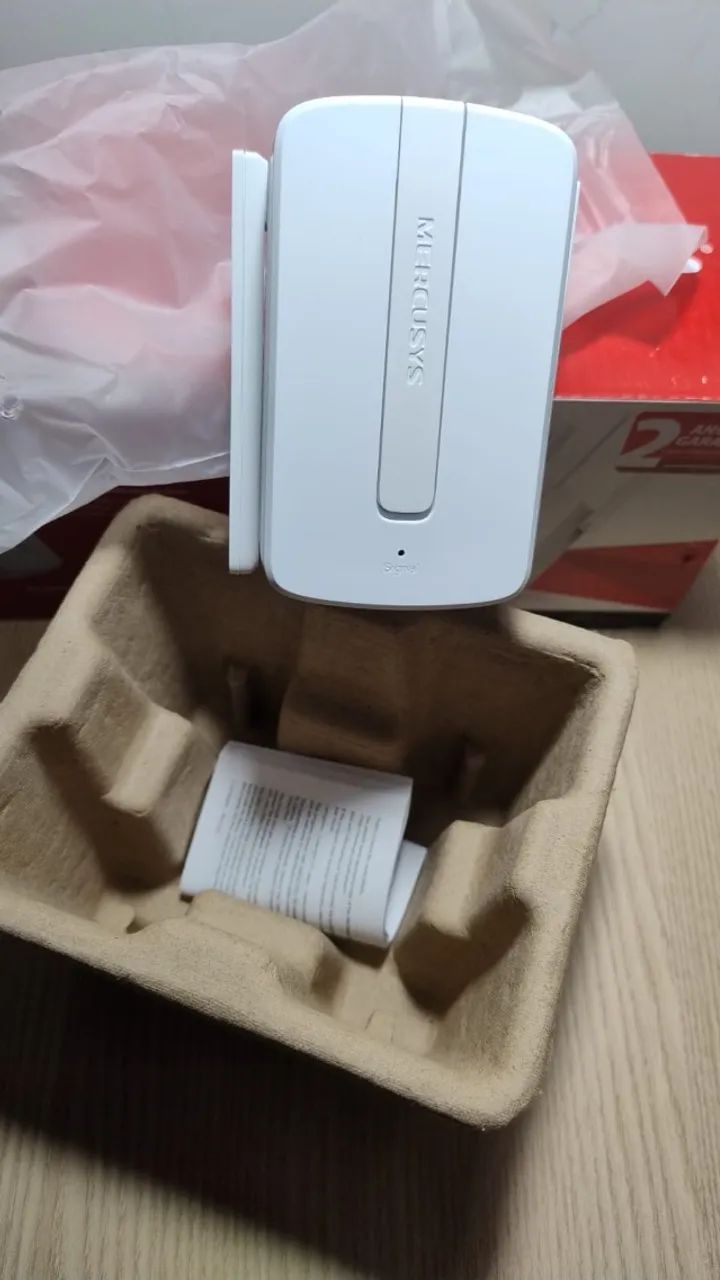 [SEMINOVO] Repetidor Wi-Fi Mercusys 300Mbps MW300RE - Completo na Caixa - Foto 5