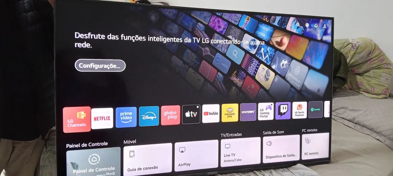 Tv LG 55" smart com Alexa integrada 