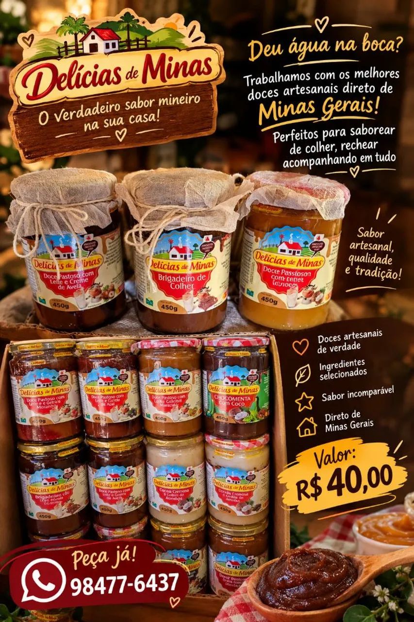 DELICIAS DE MINAS