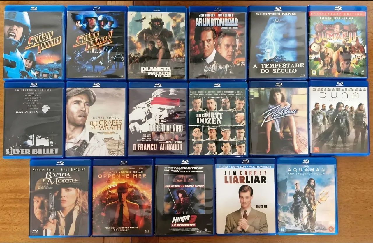 Lote com 85 Blu-ray Autorados  - Foto 5