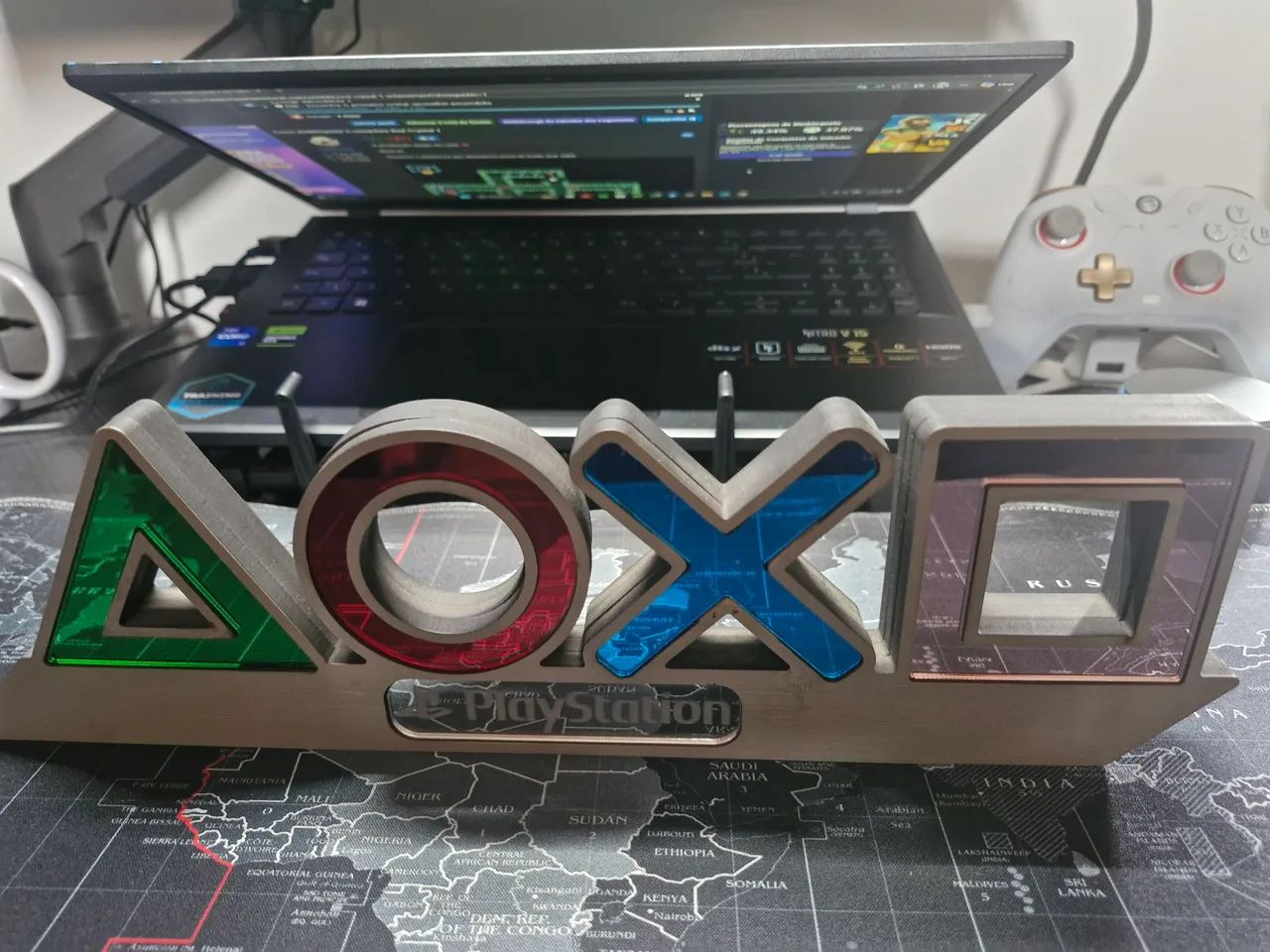 Placa decorativo Playstation