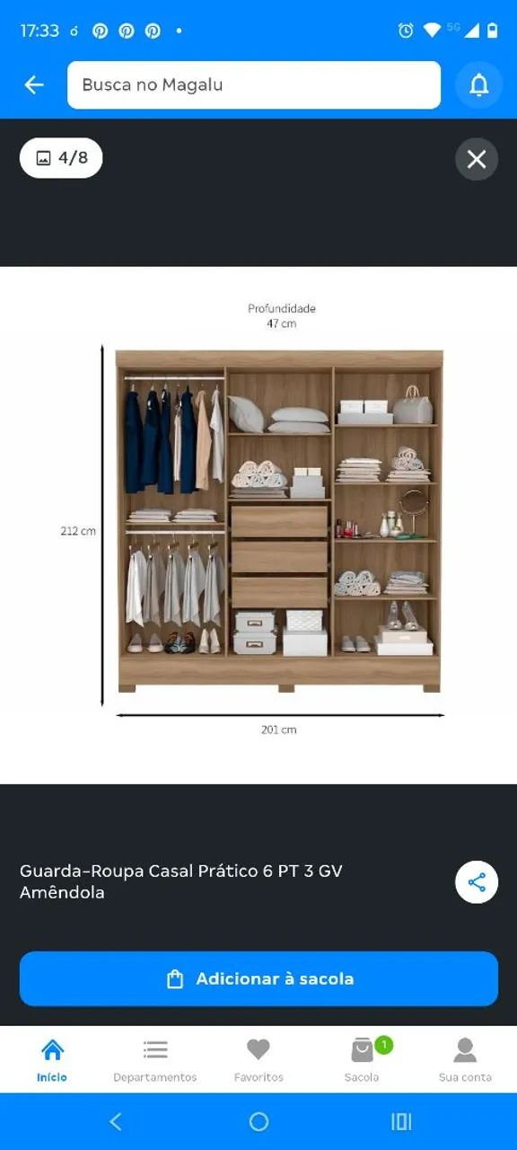 Guarda roupa  - Foto 3