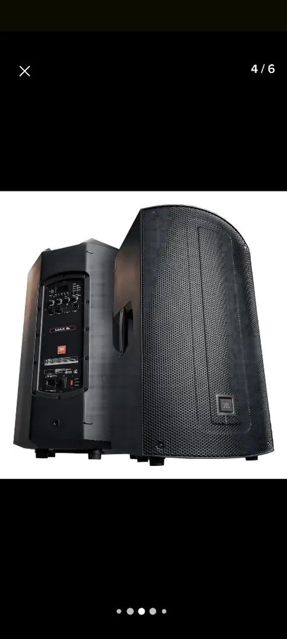 Caixa ativa JBL MAX15 350w RMS Bluetooth USB Com BAG zerada. - Foto 2