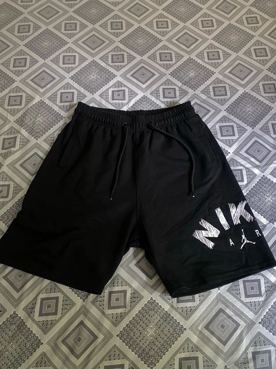 Bermuda moletom Nike premium 