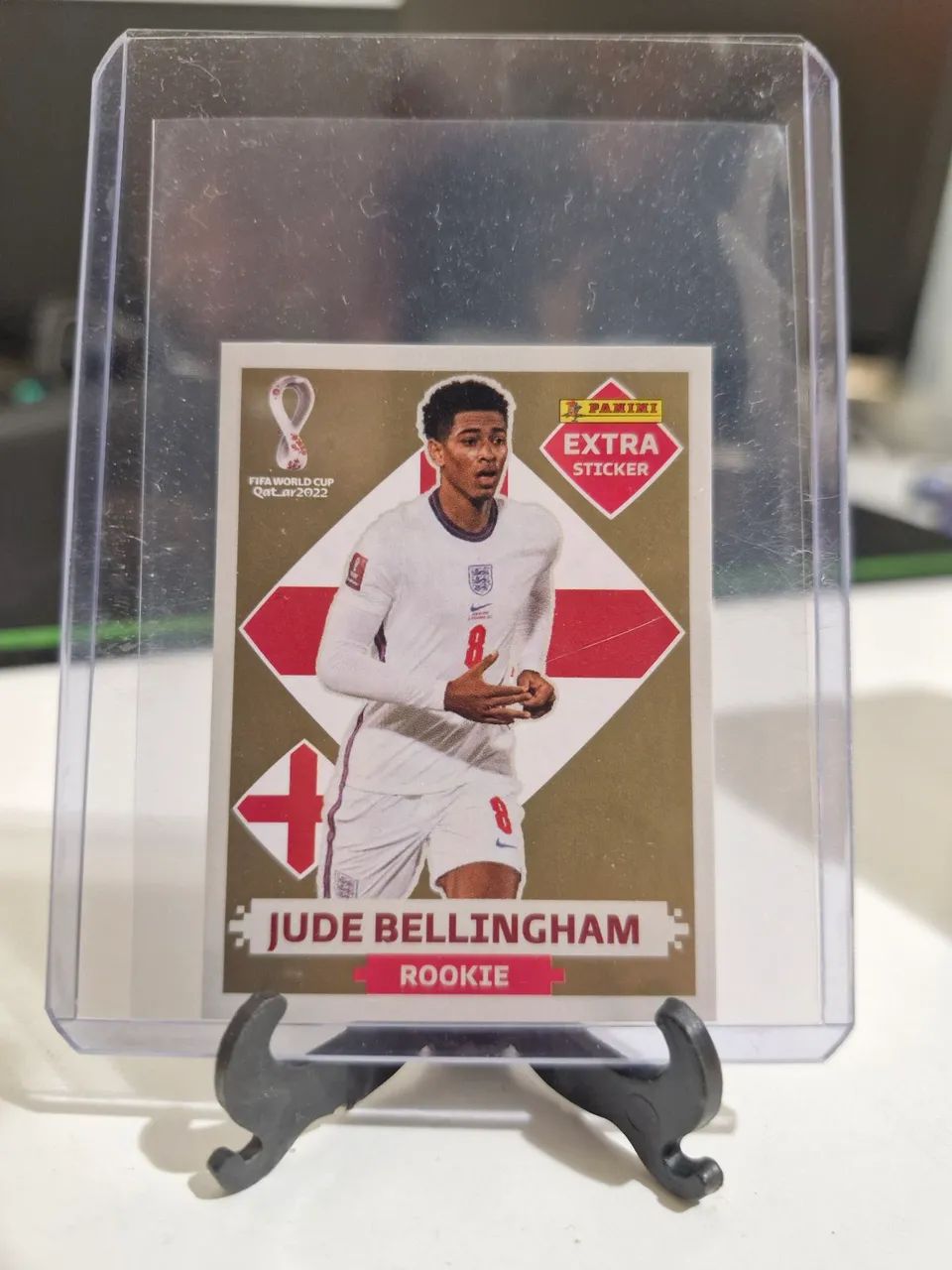 Figurinha extra catar 2022 bellingham ouro rookie
