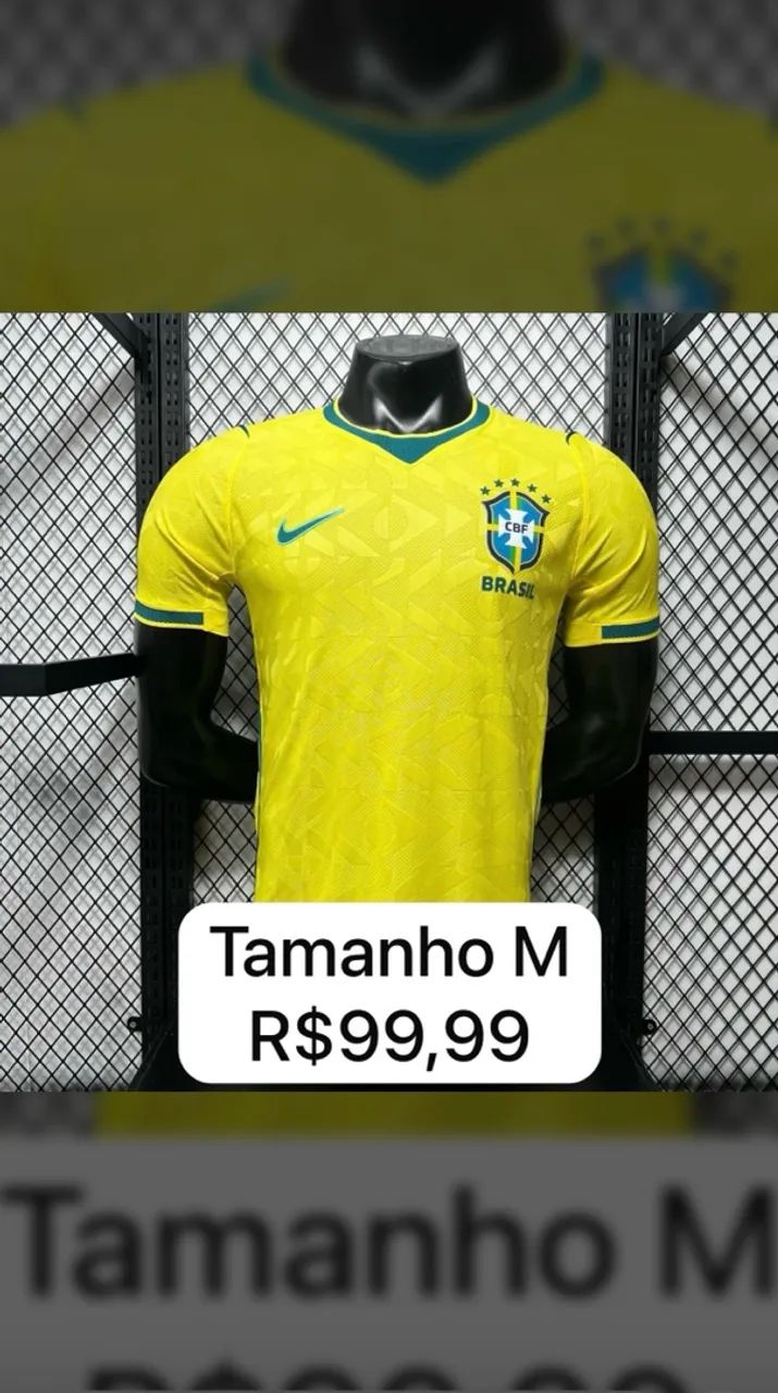 Camisa Brasil Importada 