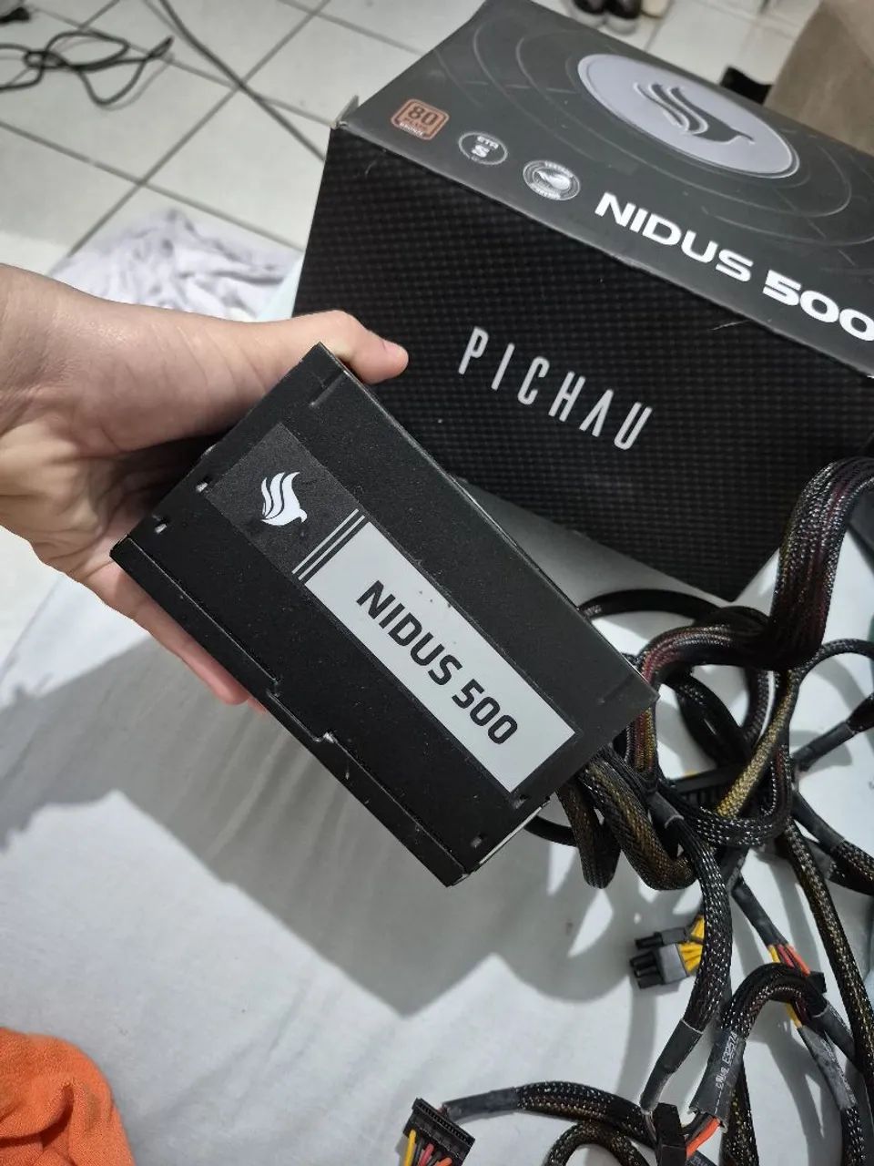 Fonte 500w plus bronze Nidus - Foto 5