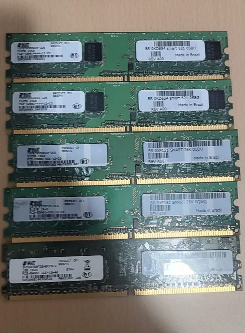 Lote de Memorias DDR2 e DDR3 - Foto 5