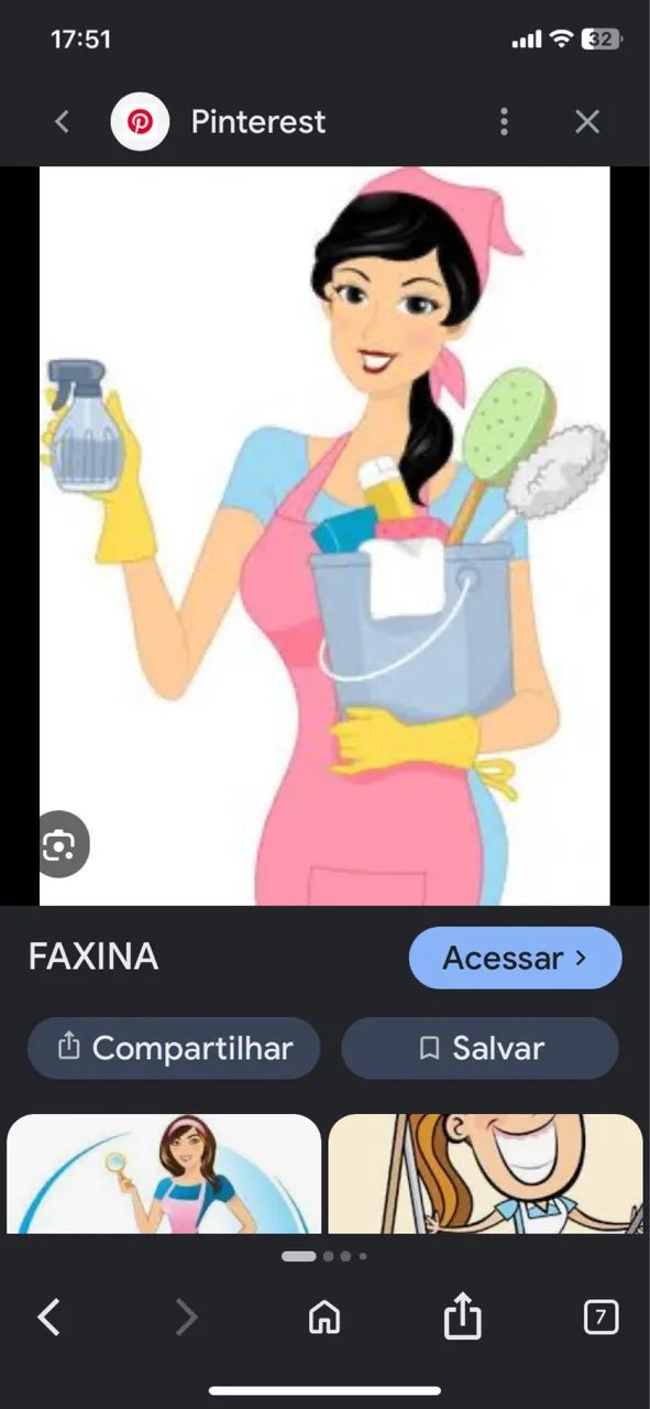 Faço faxina apartamento temporada 