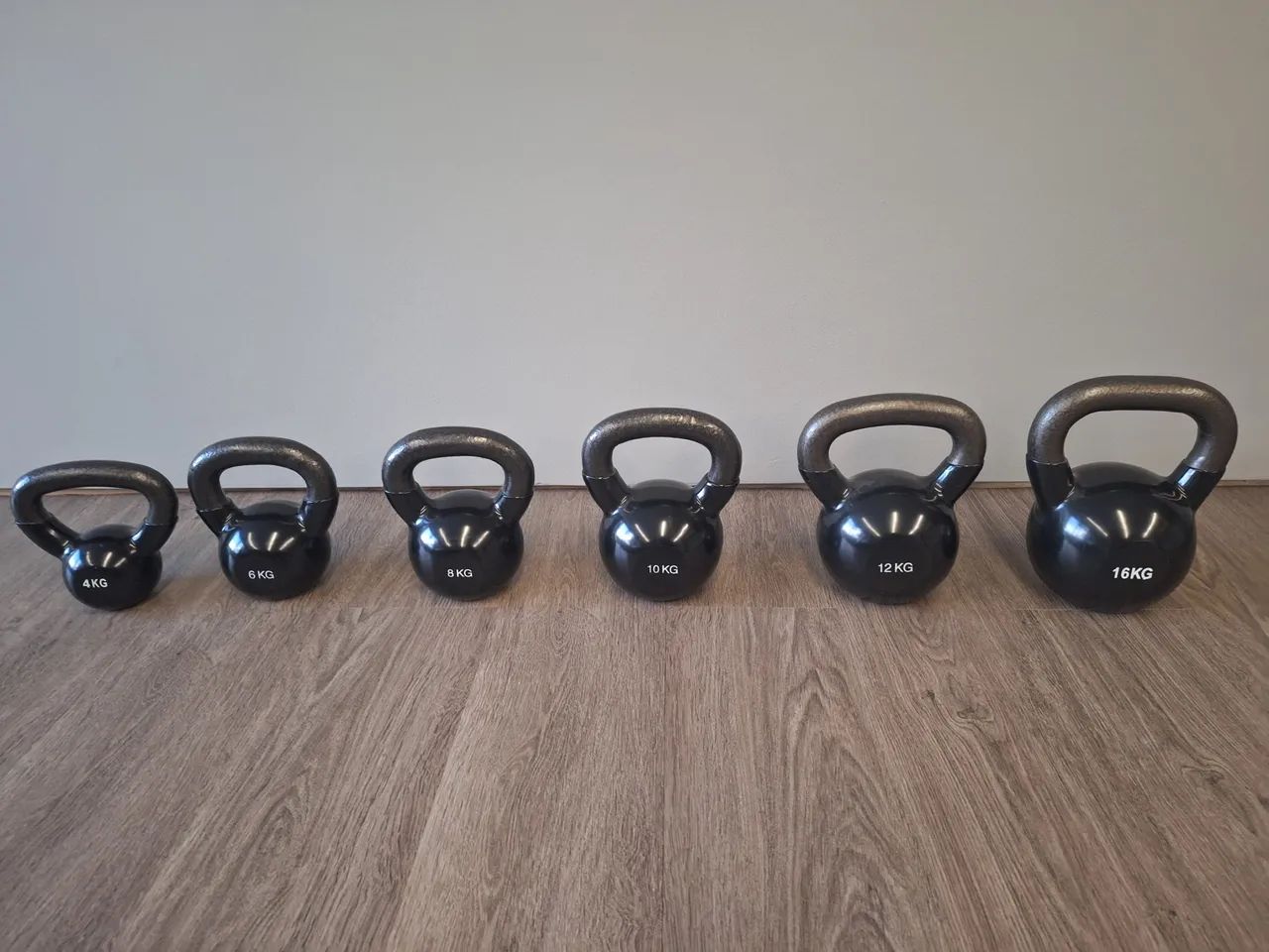 Kit 6 Kettlebells Athletic