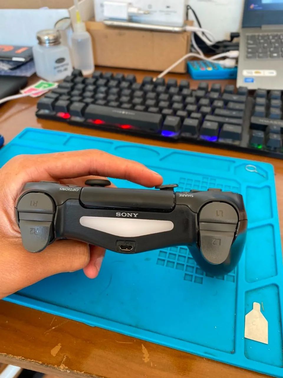 CONTROLE DE PS4 - Foto 3