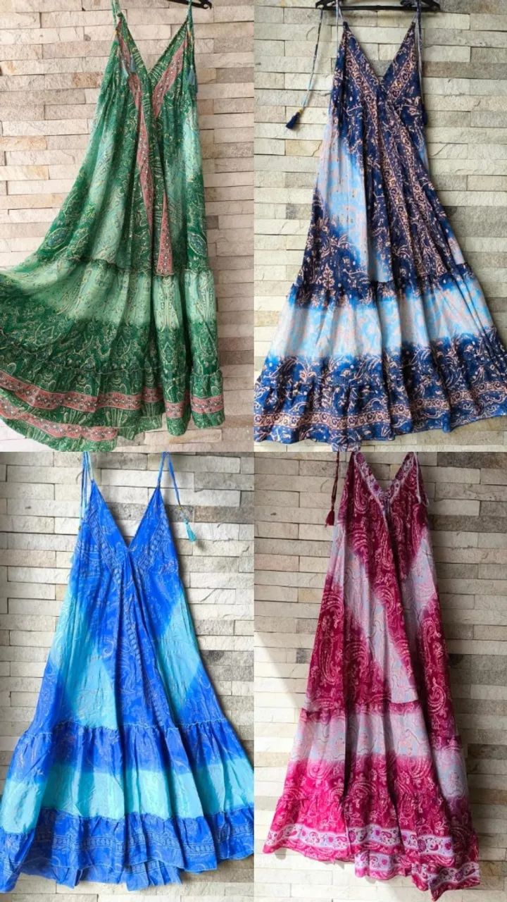 Vestidos de seda - Foto 4