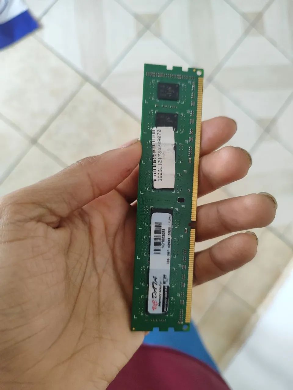 Memória ram ddr 3 