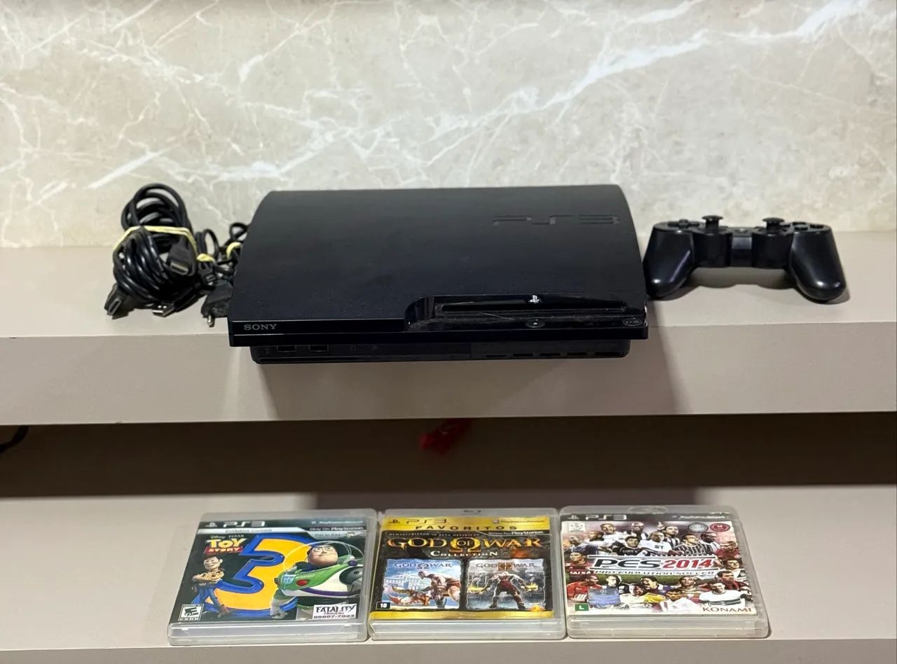 Playstation 3 completo - Consoles de Vídeo Game - Esmeralda