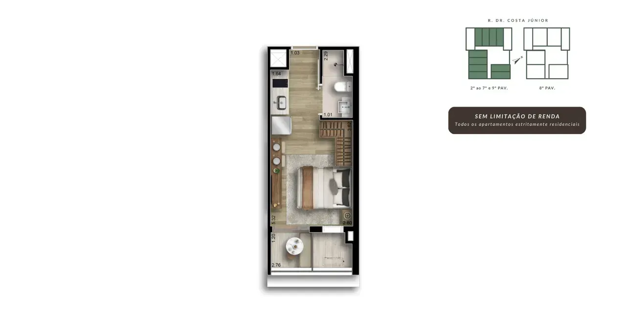 PLANTA 24m²
