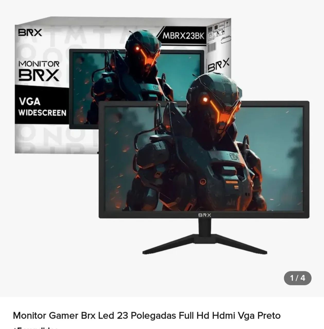Vendo monitor de pc 23 polegadas. Extremamente novo! R$280,00 - Foto 2