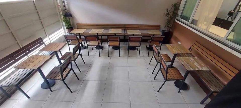 Mesas para restaurante bar lanchonete valor referente ao lote de 22 peças - Foto 4