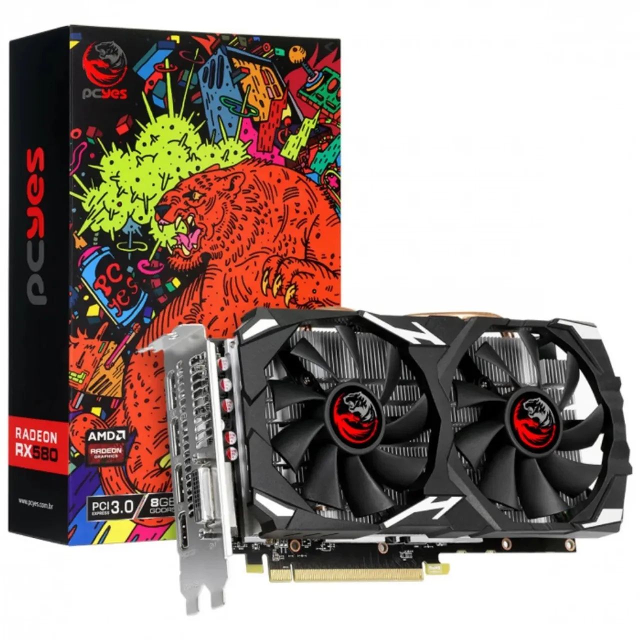 Placa de vídeo RX 580