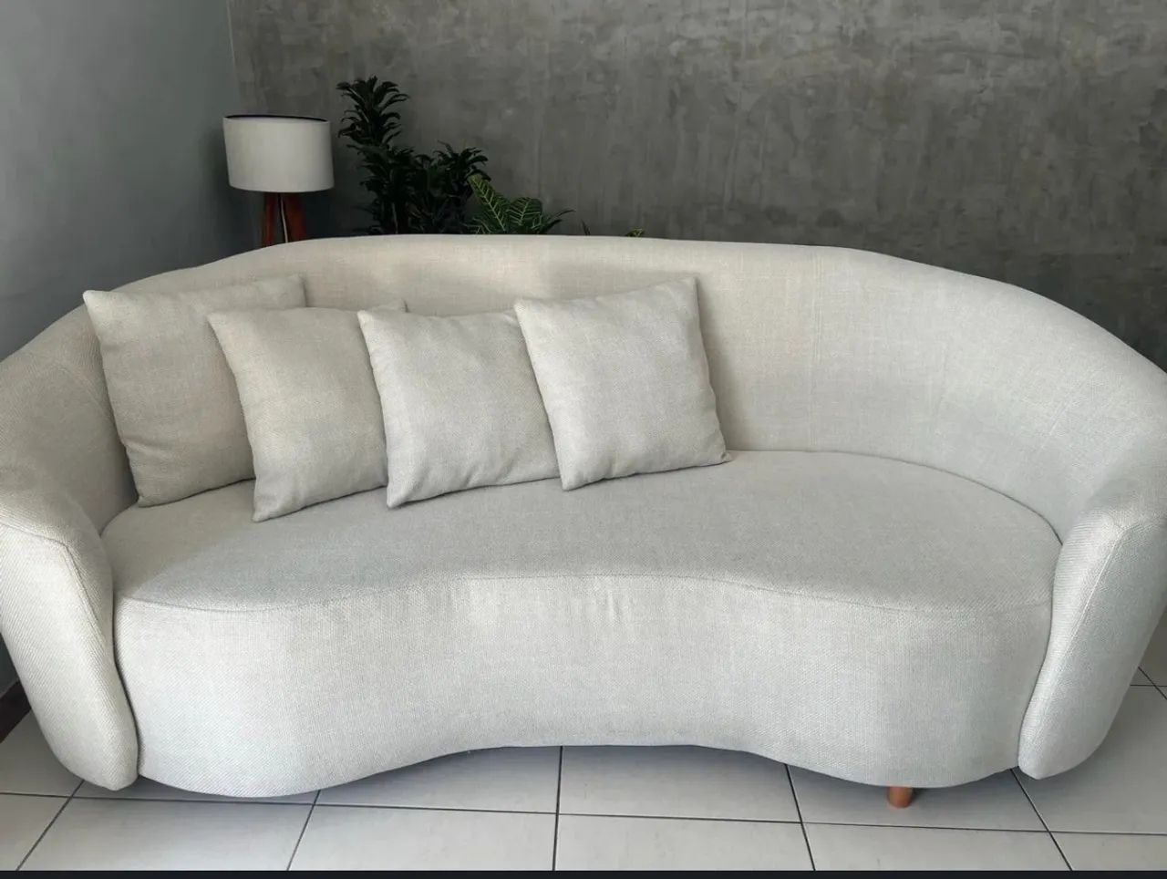 Sofá orgânico 3 lugares. Oportunidade! - Foto 3