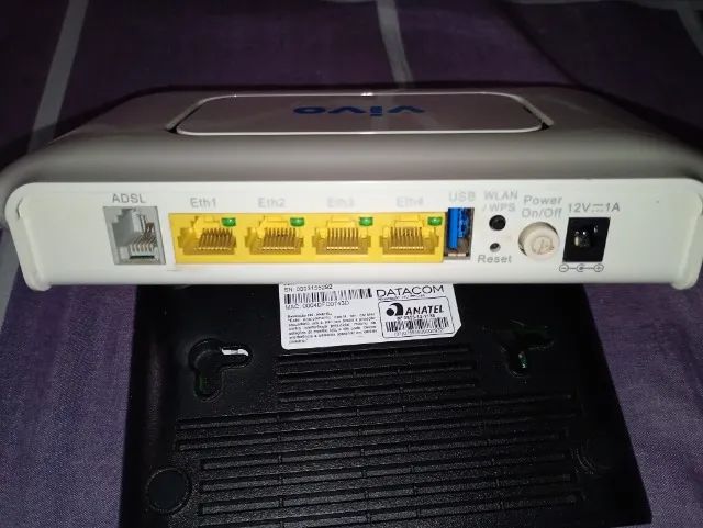 Modem de internet, banda larga, cabo Metálico. - Foto 2