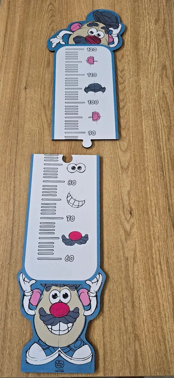 Sr CABEÇA DE BATATA REGUA INFANTIL 120CM DE PAREDE - Foto 4