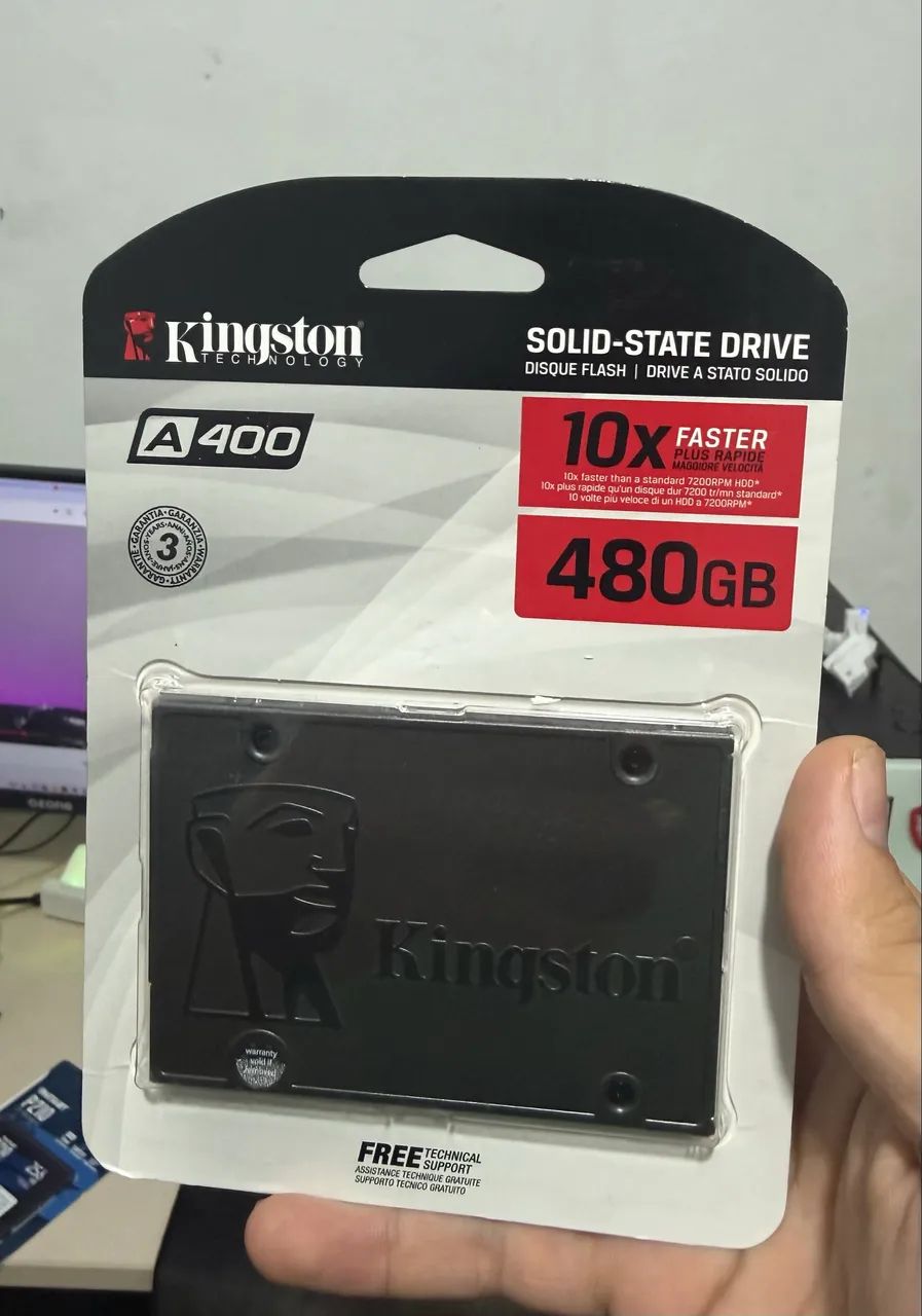 SSD 480gb Kingston A400