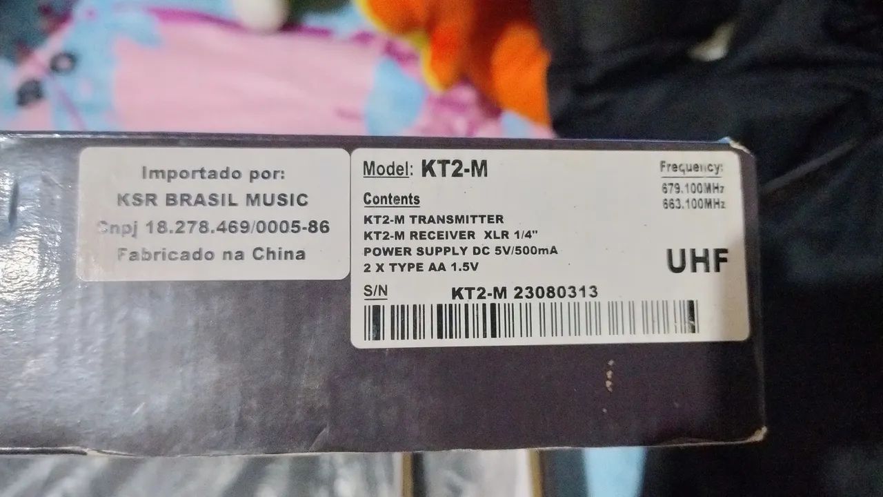 Microfone sem fio KSR duplo - Foto 2