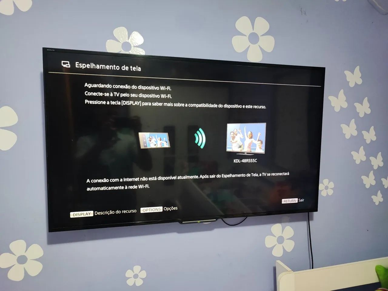 Tv Sony 48 polegadas com defeito. - Foto 5