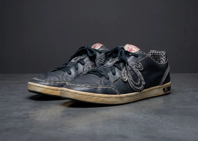 Tênis True Religion Couro Original Cinza - Tam. 43 (US 11,5) - Foto 3