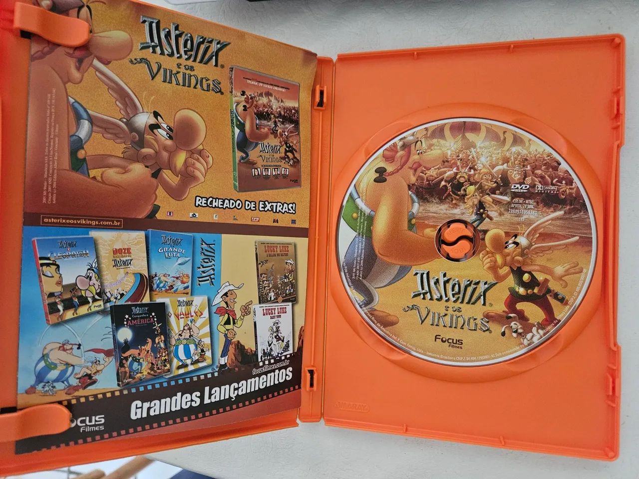 DVD Asterix e os Vikings - original  - Foto 3