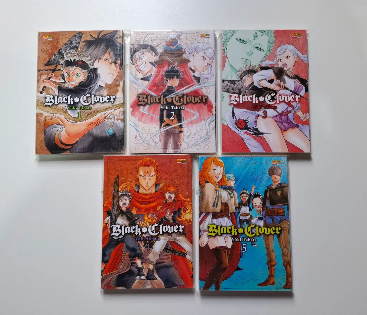 Black Clover - vol 1 ao 5