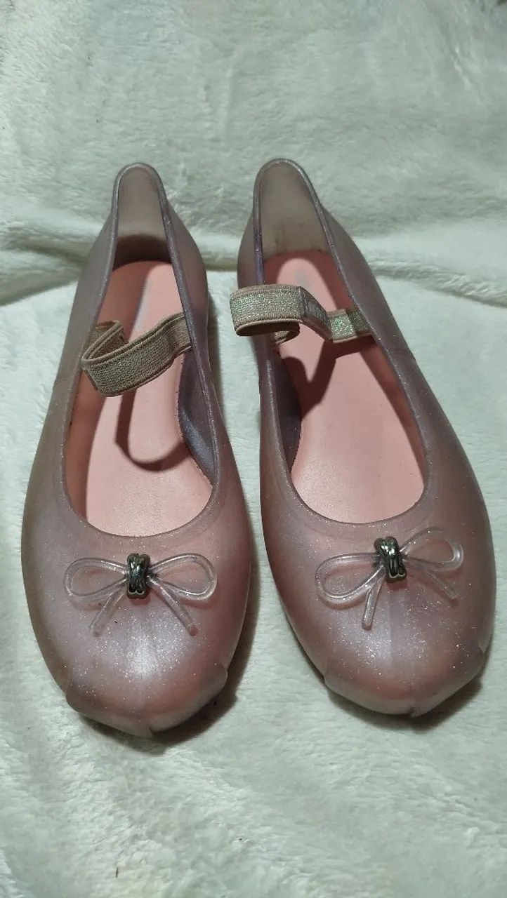 Mini melissa bailarina rosa nr 33