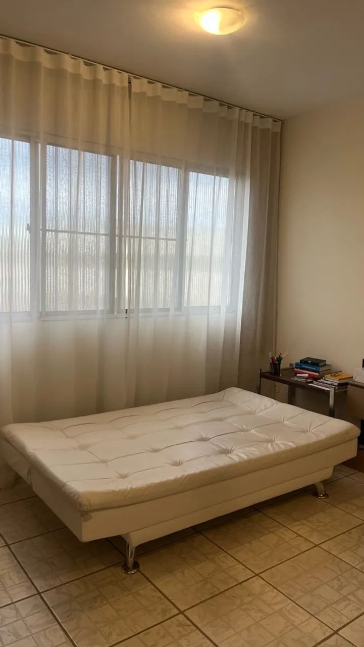 Sofá cama branco - usado - Foto 2