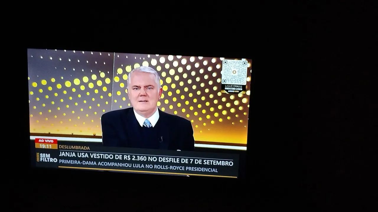 Tv semi nova 