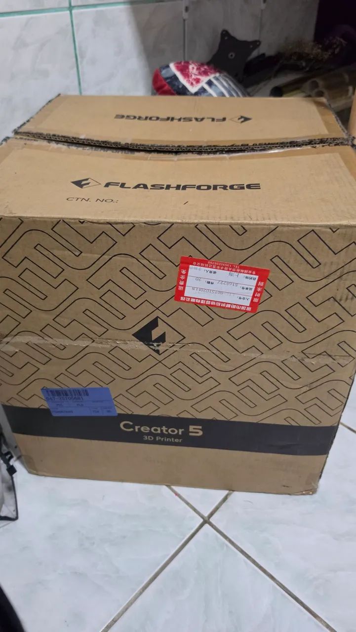 FlashForge Creator 5 4 Cabeçotes - Pouco Uso - Foto 3