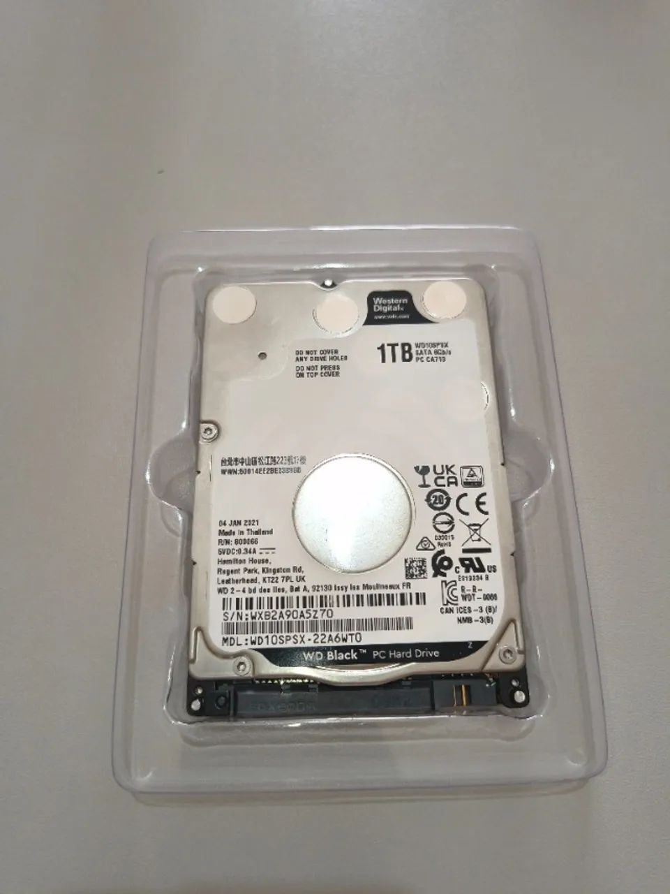 HD WD BLACK 1 TB 2.5 TEL: * - Foto 2