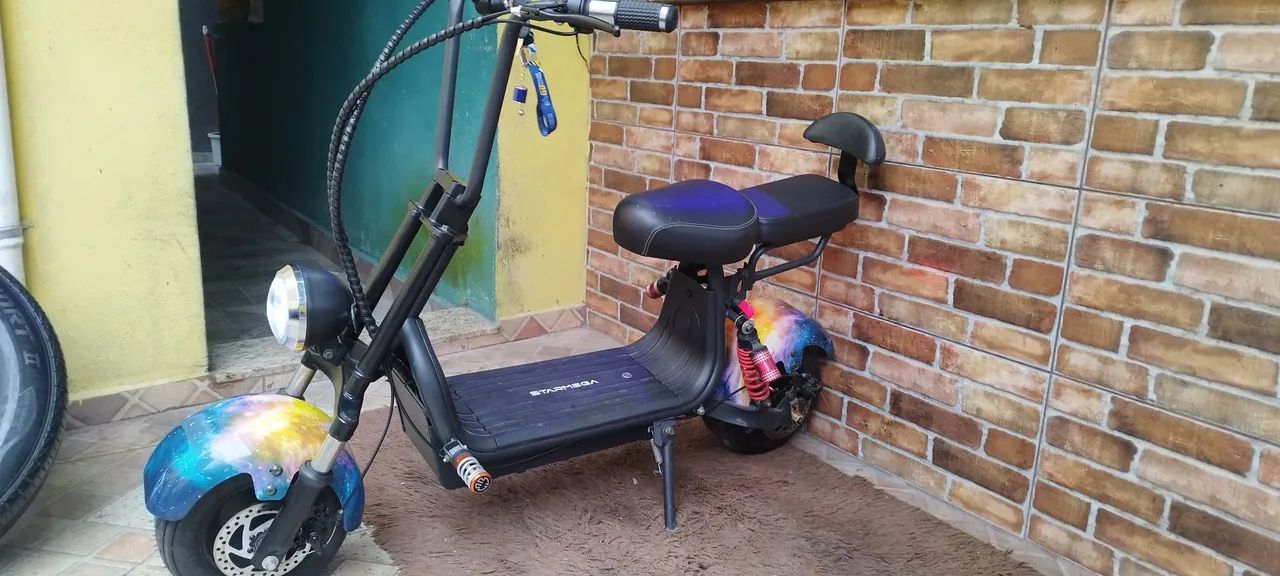 Scooter elétrica praticamente nova  - Foto 4