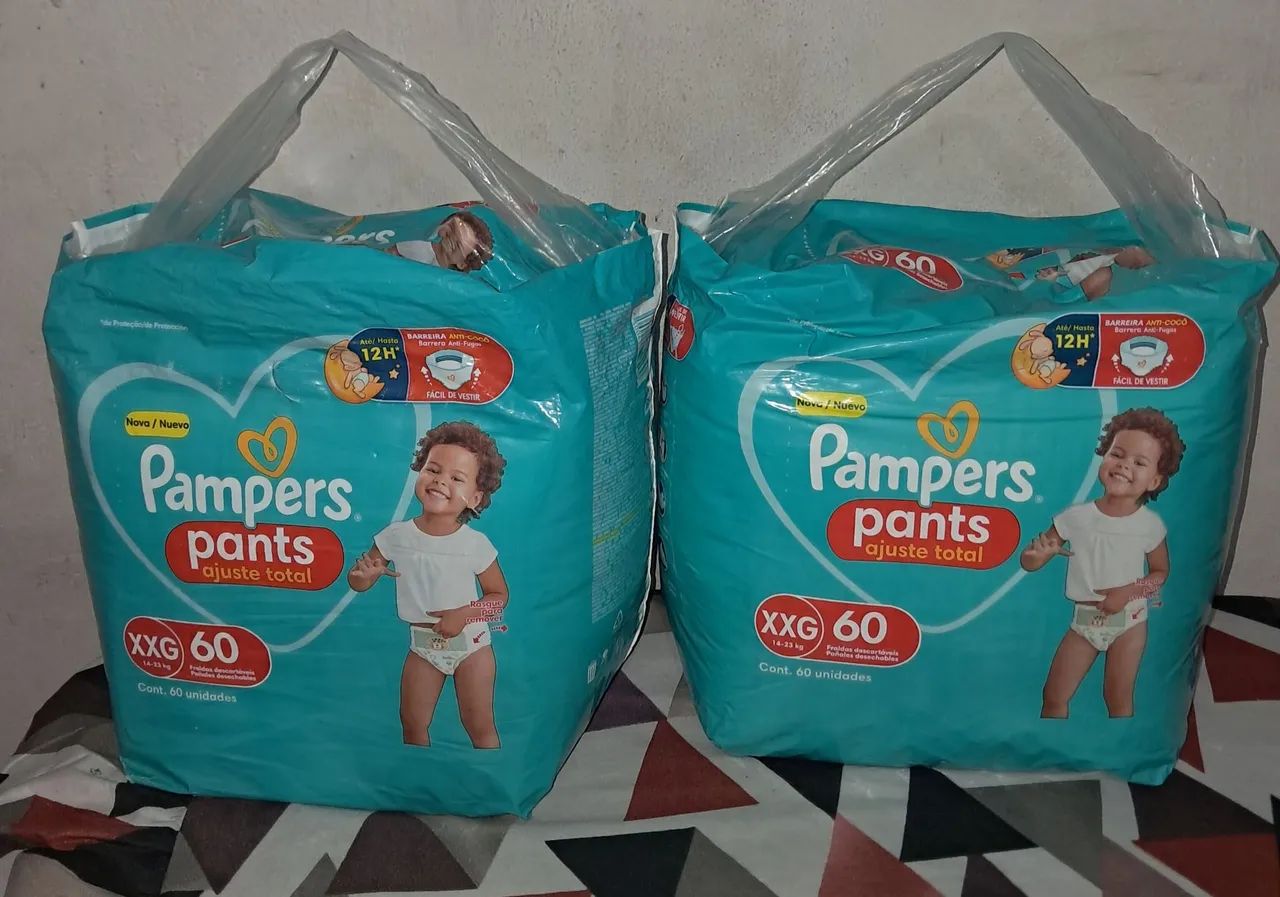 Fralda pampers 
