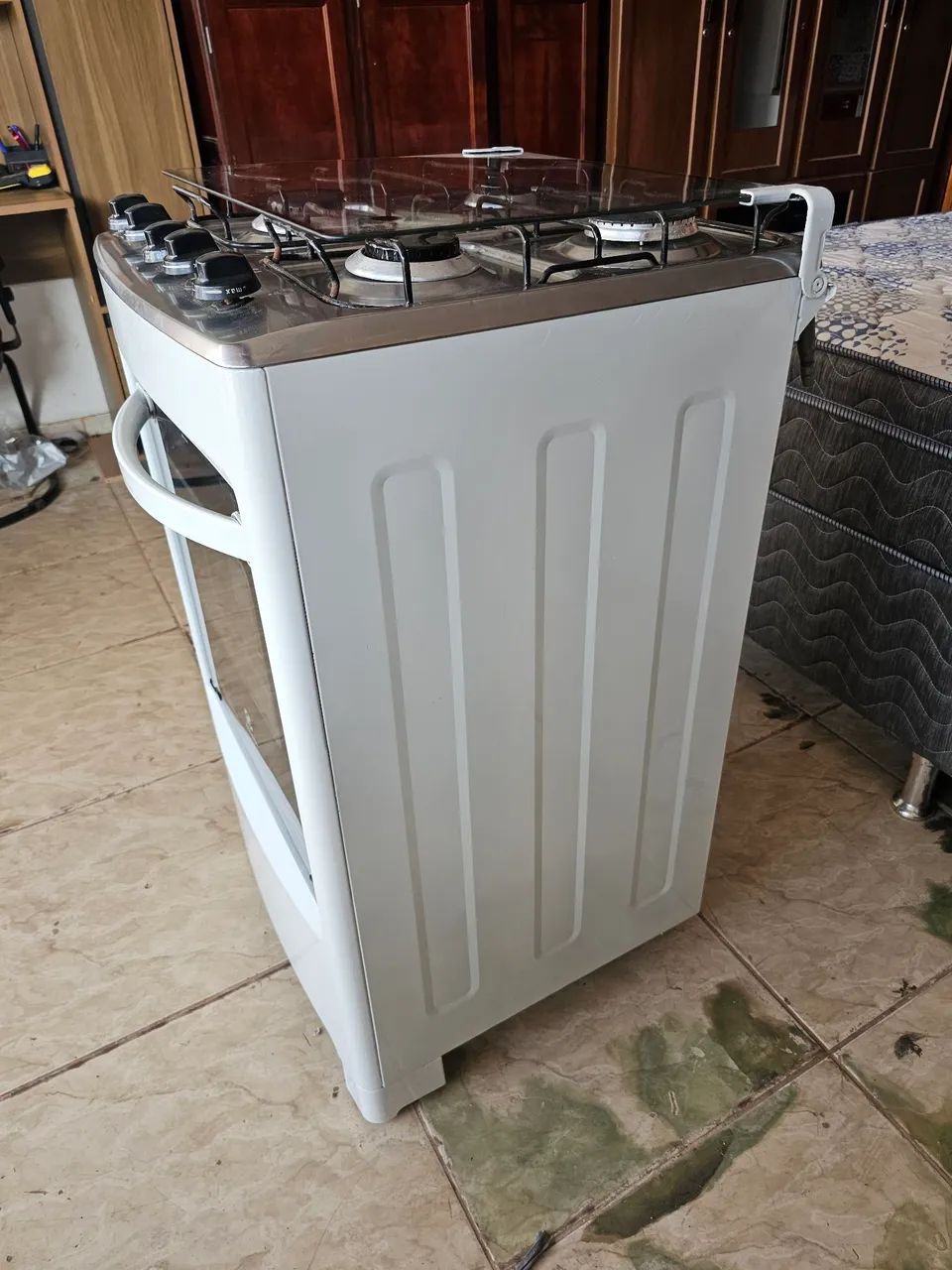 Fogão reformado funcionando perfeitamente  - Foto 4